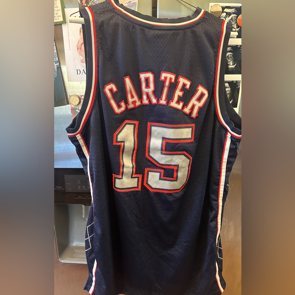 Vintage New Jersey Nets Vince Carter Reebok Jersey